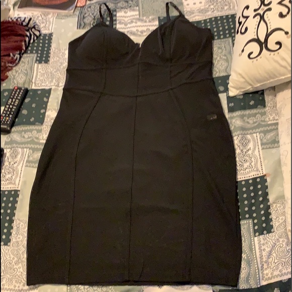 Black see through plus size dress - Picture 4 of 4